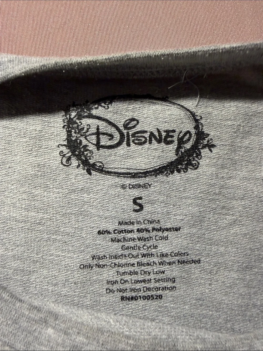 Disney Grey Sweatshirt with Yellow Simba Graphic